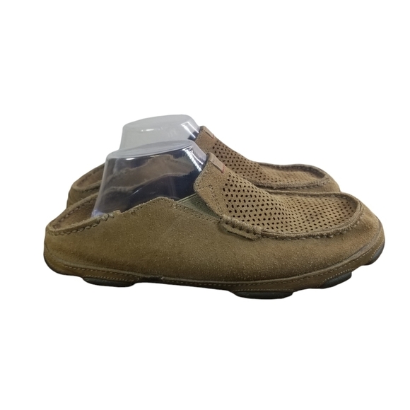 Olukai moloa kohana suede slip on shoes main image 5